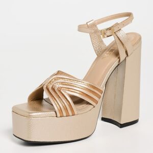 Maya Gold Sandals