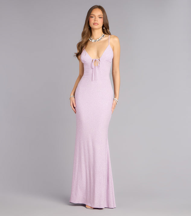 Windsor Mckensie Glitter Mermaid Formal Dress