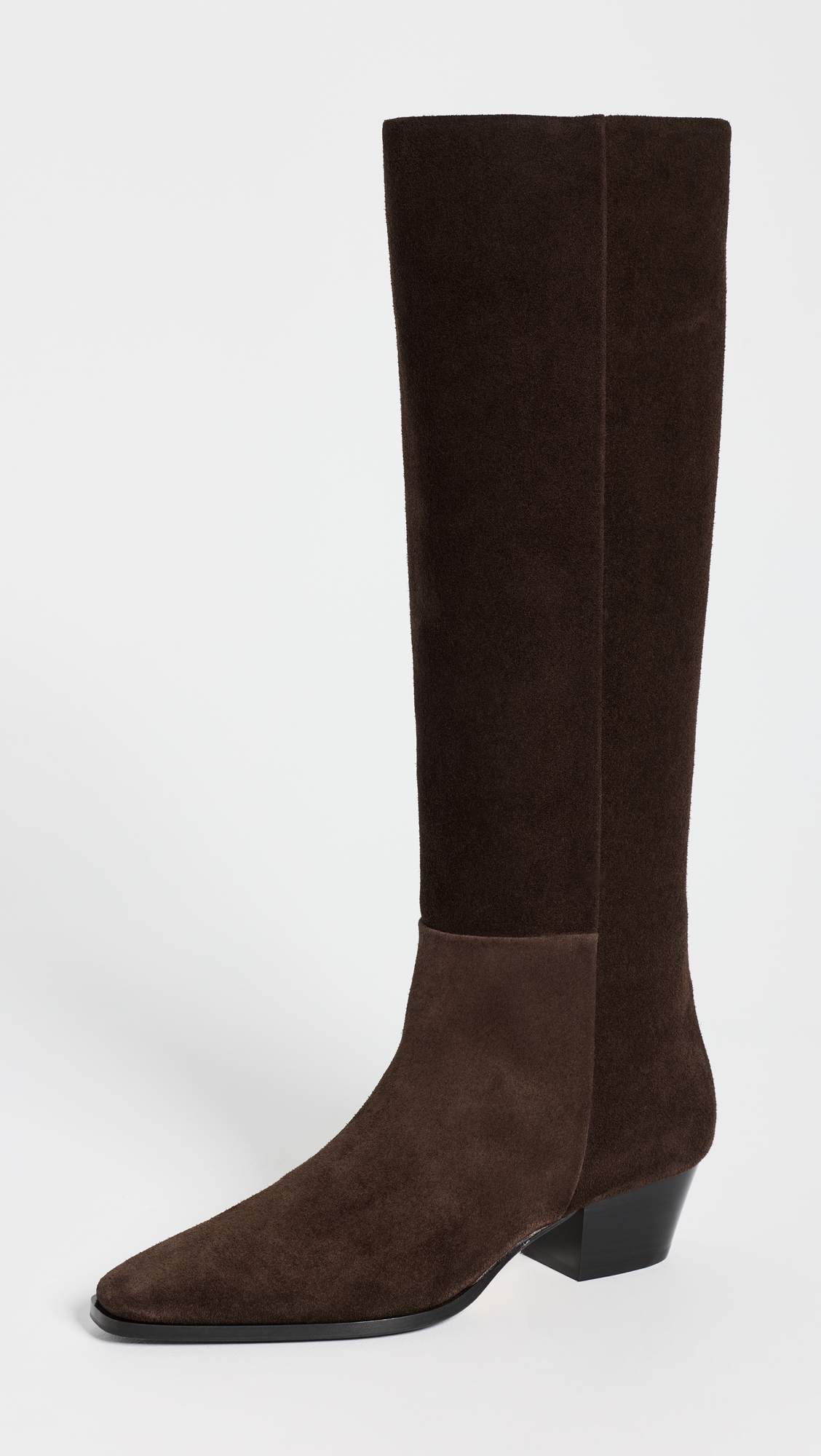 AEYDE Medea Suede Knee-High Boots