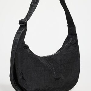 Medium Nylon Crescent Bag
