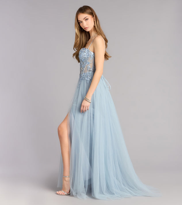 Windsor Melissa Corset Tulle A-Line Ball Gown