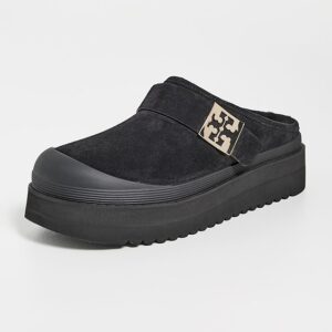Mellow Shearling Platform Mules
