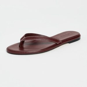 AEYDE Melody Nappa Leather Port Sandals