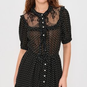 Sea Melody Polka Dot Dress