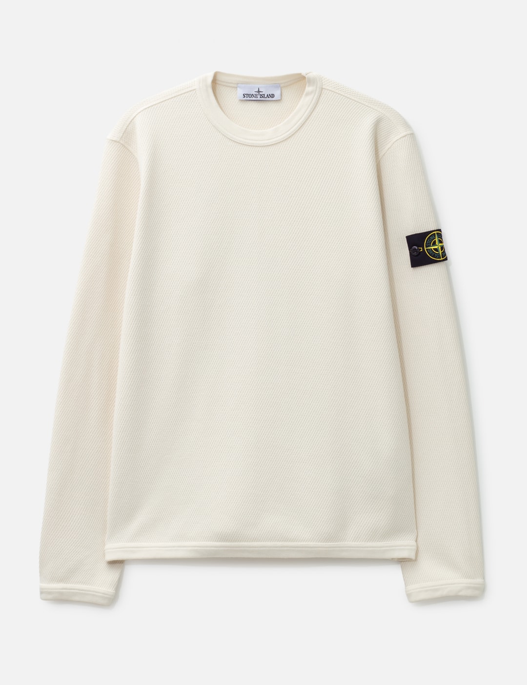 Stone Island Mesh Stitch Organic Cotton Fleece