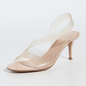 Gianvito Rossi Metropolis Glass Vernice Heels