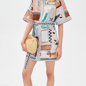 ALÉMAIS Michelle Mini Dress