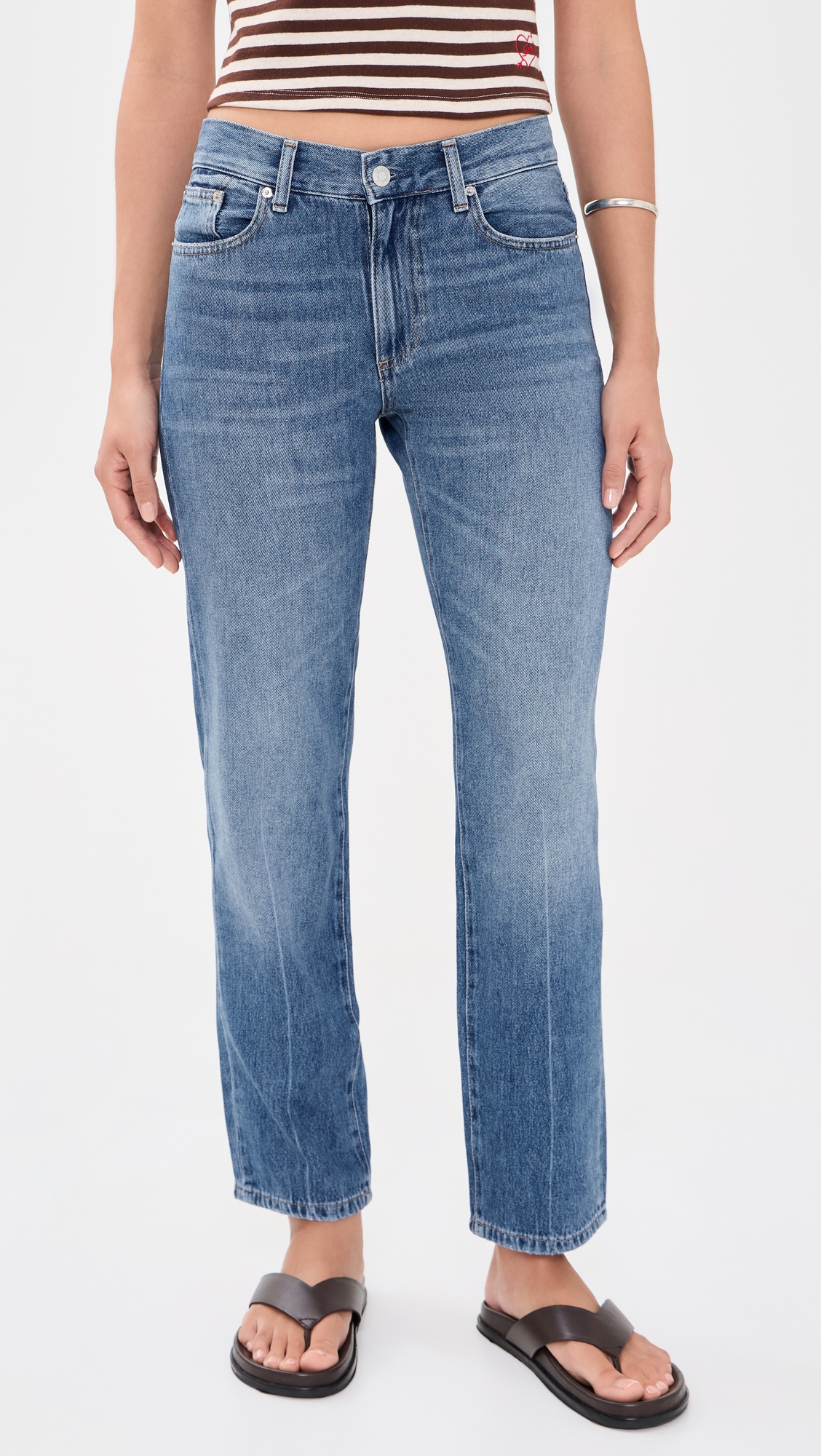 LE JEAN Mid 90s Straight Jeans
