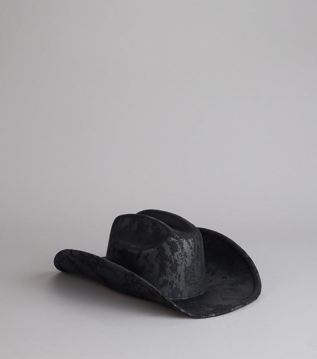Windsor Midnight Outlaw Distressed Cowboy Hat