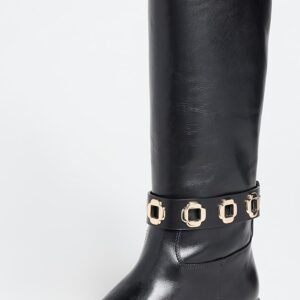 Larroudé Milan Flat Riding Boots