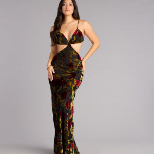 Windsor Milana Velvet Open Back Mermaid Formal Dress Milana Velvet Open Back Mermaid Formal Dress