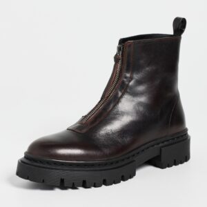 STAUD Miles Zip Ankle Boots