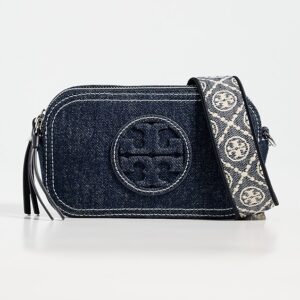 Tory Burch Miller Denim Mini Crossbody Bag