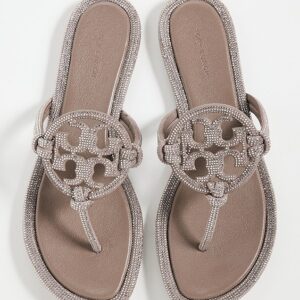 Tory Burch Miller Knotted Pave Sandals