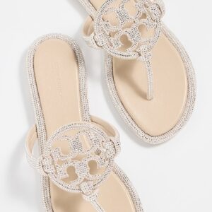 Tory Burch Miller Knotted Pave Sandals