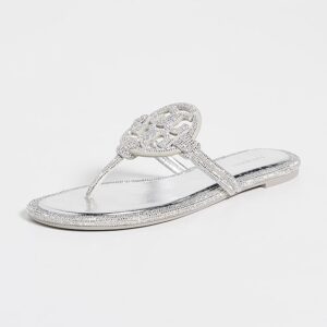 Tory Burch Miller Knotted Pave Sandals