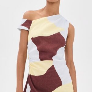 VRG GRL Milly Linen Mini Dress