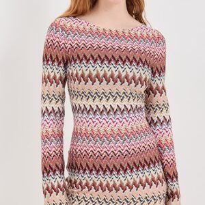 Missoni Mini Dress with Zigzag Pattern Mini Dress with Zigzag Pattern