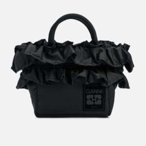 Ganni Mini Ruffle Tote