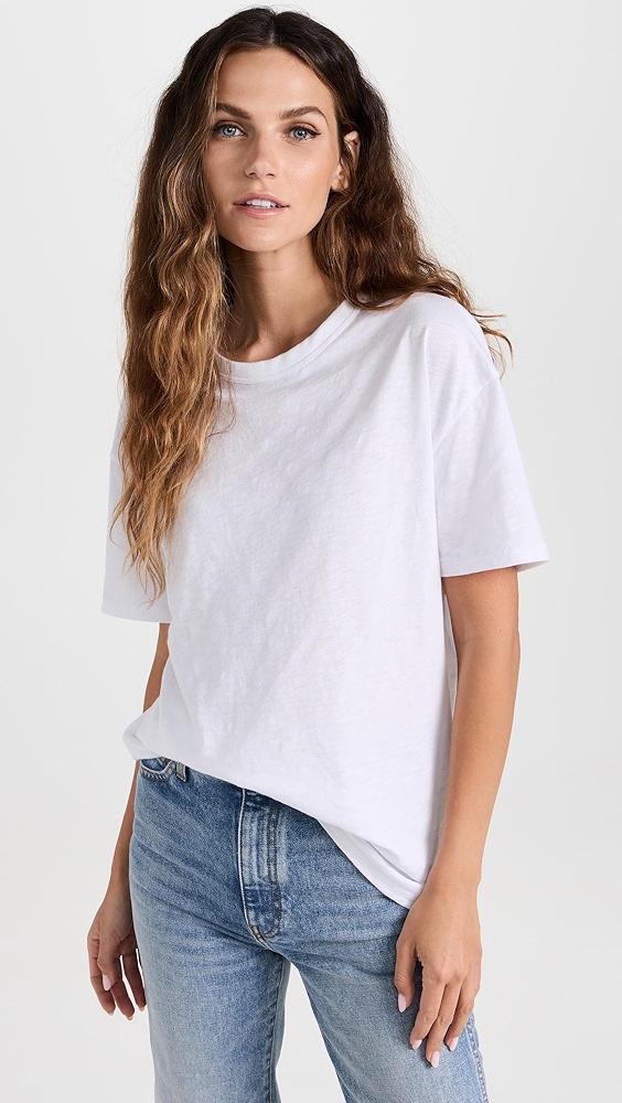 rag & bone Mini Slub Boyfriend Tee