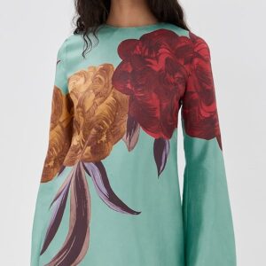 La DoubleJ Mini Supremes Silk Swing Dress