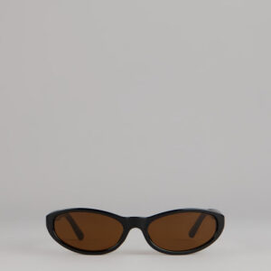 Windsor Minimalist Sleek Oval Sunglasses