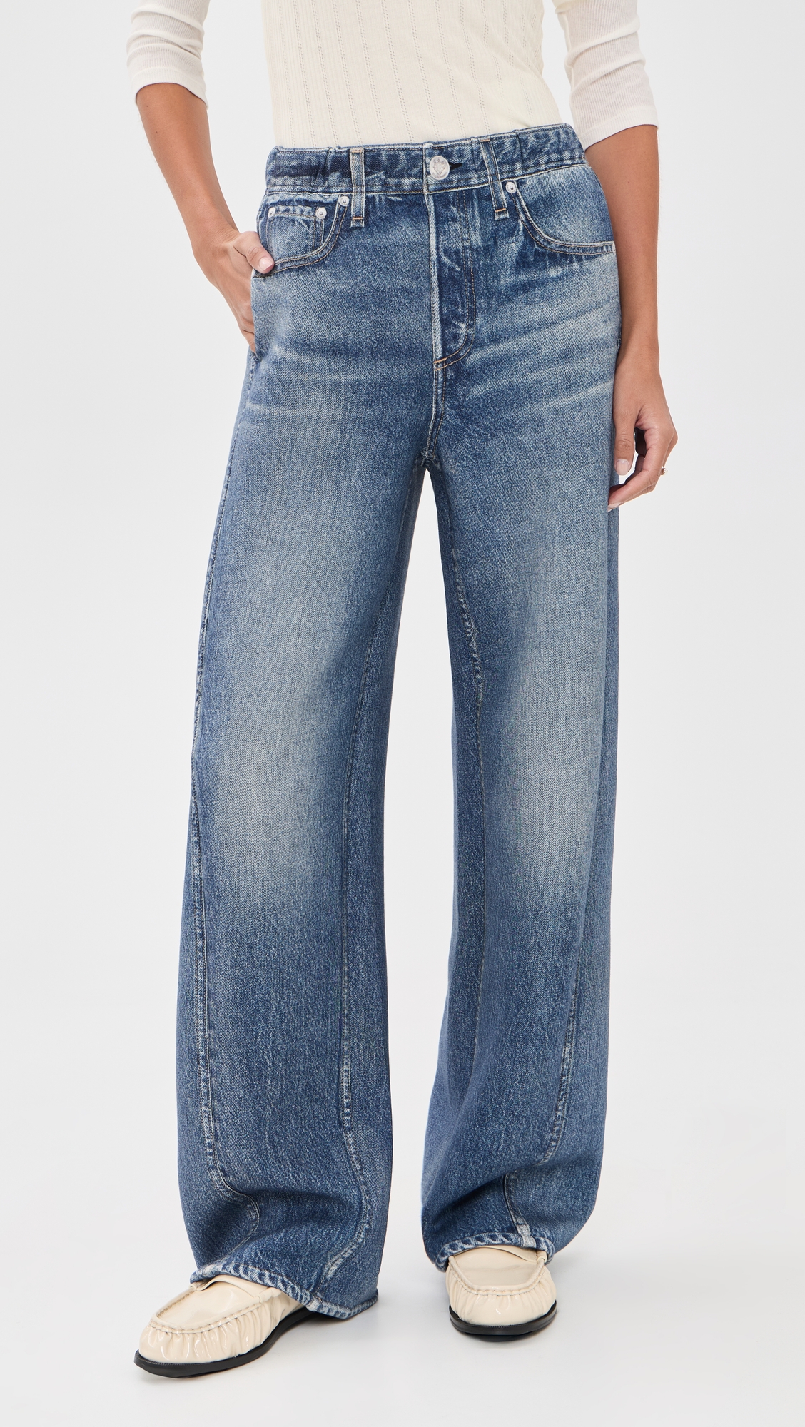 rag & bone Miramar Mallow Pull On Pants