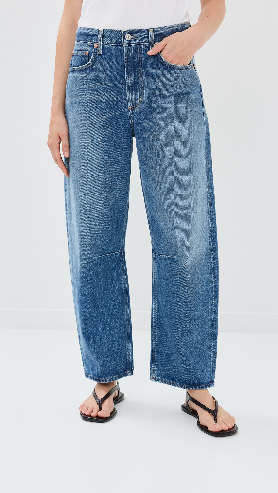 Citizens of Humanity Miro Relaxed Regenerative Cotton Jeans