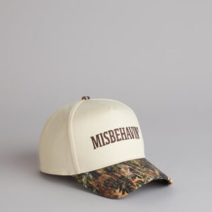 Misbehavin’ Camouflage Baseball Cap