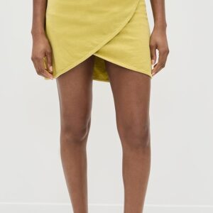 Misty Mini Scallop Wrap Skirt