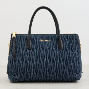 Miu Miu Denim Shoulder Bag