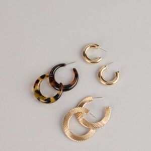 Windsor Mix It Up Three-Pack Hoop Earrings Mix It Up Three-Pack Hoop Earrings