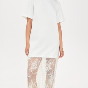 endless rose Mixed Media T-Shirt Dress