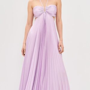 Moira Pleated Maxi Dress