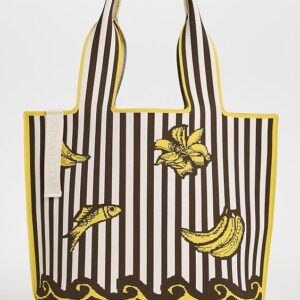 ALÉMAIS Mona Jacquard Shopper Tote