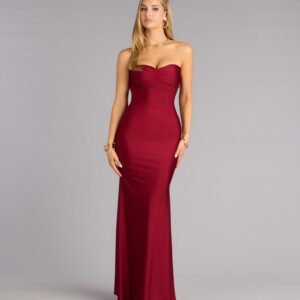 Monae Tie-Back Mermaid Formal Dress