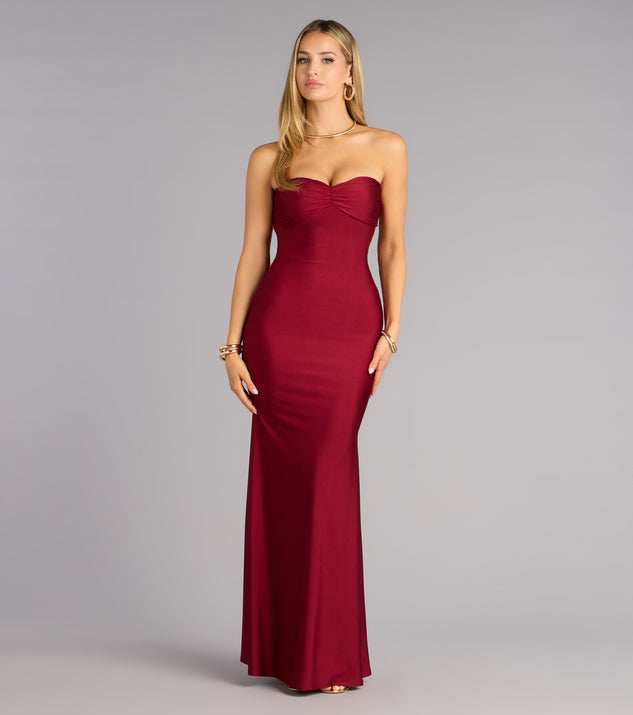 Windsor Monae Tie-Back Mermaid Formal Dress
