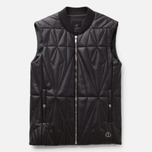 Rick Owens Moncler + Rick Owens Geocamo Flight Nappa Leather Gilet Moncler + Rick Owens Geocamo Flight Nappa Leather Gilet