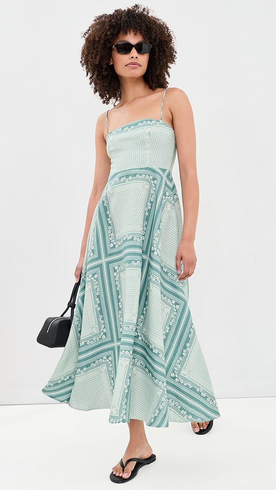 Reformation Monette Linen Dress