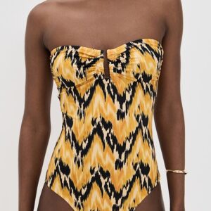 Ulla Johnson Monterey Strapless Maillot One Piece