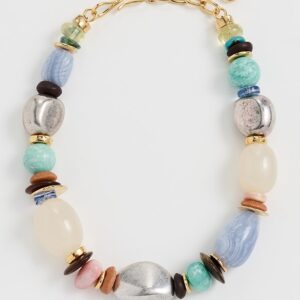 Lizzie Fortunato Monument Collar Necklace In Baja
