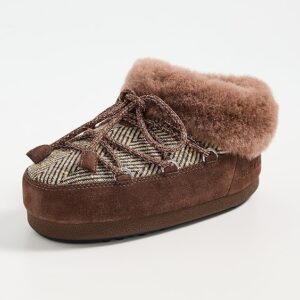 Moon Boot x Guest In Residence Evx Chalet Mule Fur Boots