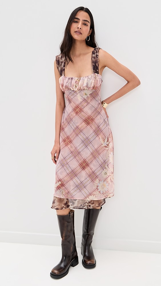 Free People Morning Dew Midi Dress