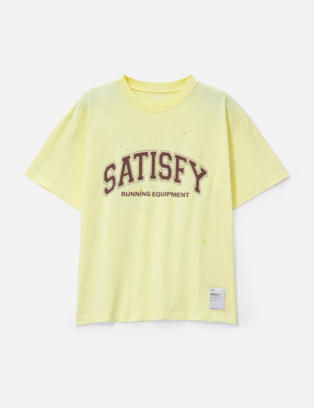 SATISFY MothTech™ T‑Shirt With SATISFY Running Equipment Logo