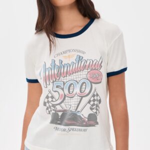 Original Retro Brand Motor Speedway Ringer Tee Motor Speedway Ringer Tee
