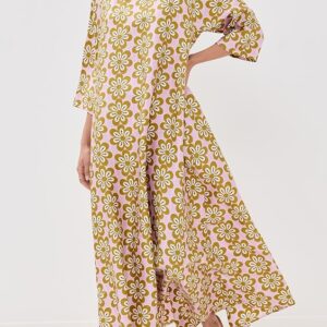 Muumuu Silk Dress