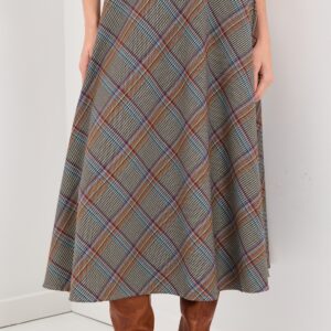 LE BOP Myrtle Circle Midi Skirt