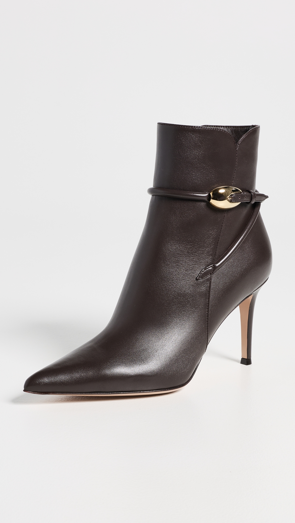 Gianvito Rossi Nappa Booties