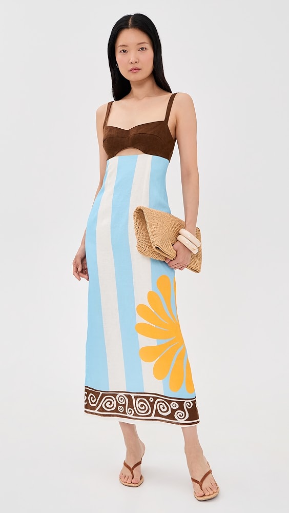 Cala de la Cruz Nara Linen Dress