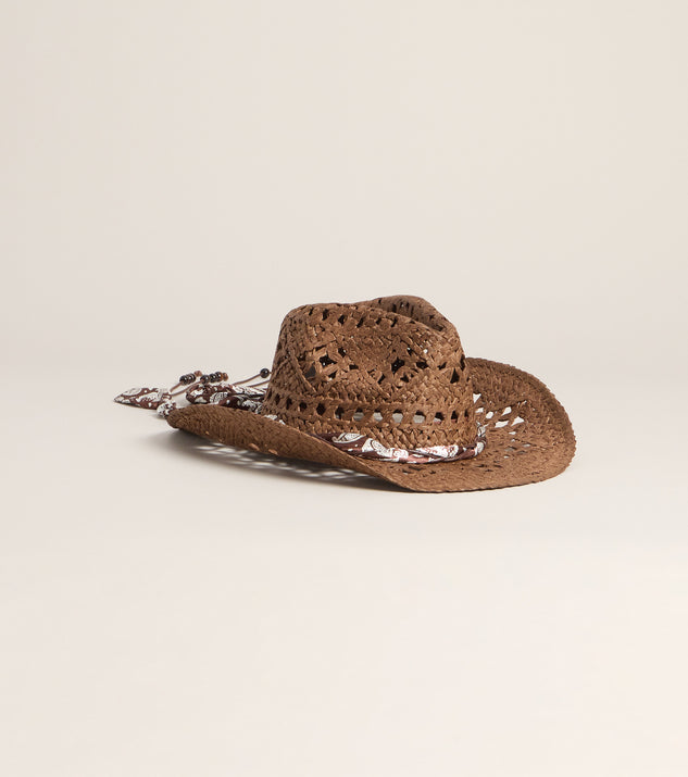 Windsor Nashville Nights Straw Cowboy Hat